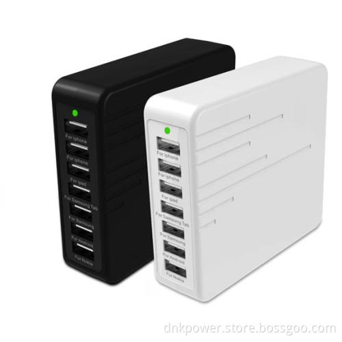 OEM Portable China Mini 7 Port USB Home Charger Made in China
